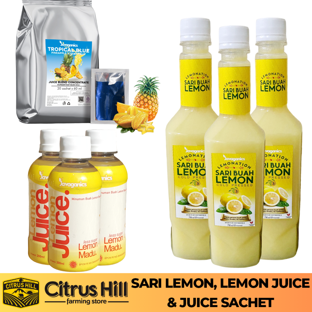 Citrushill Sari Lemon, Lemon Juice, Juice Sachet